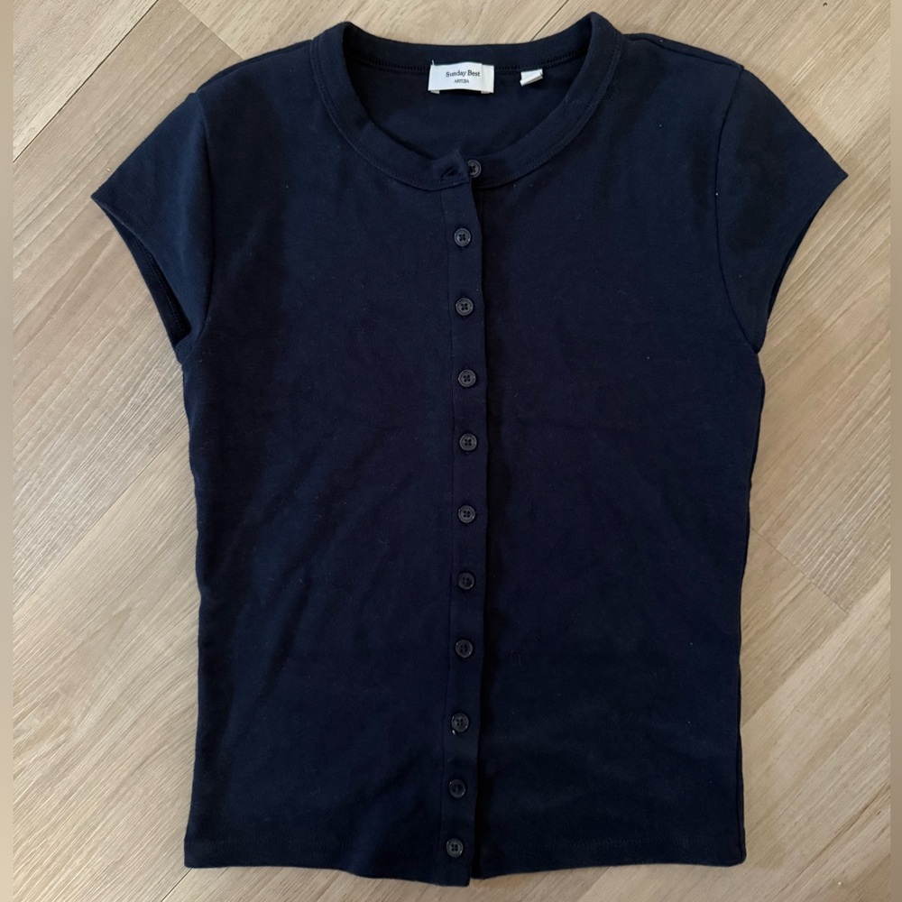 Aritzia {Sunday Best} Button up Top